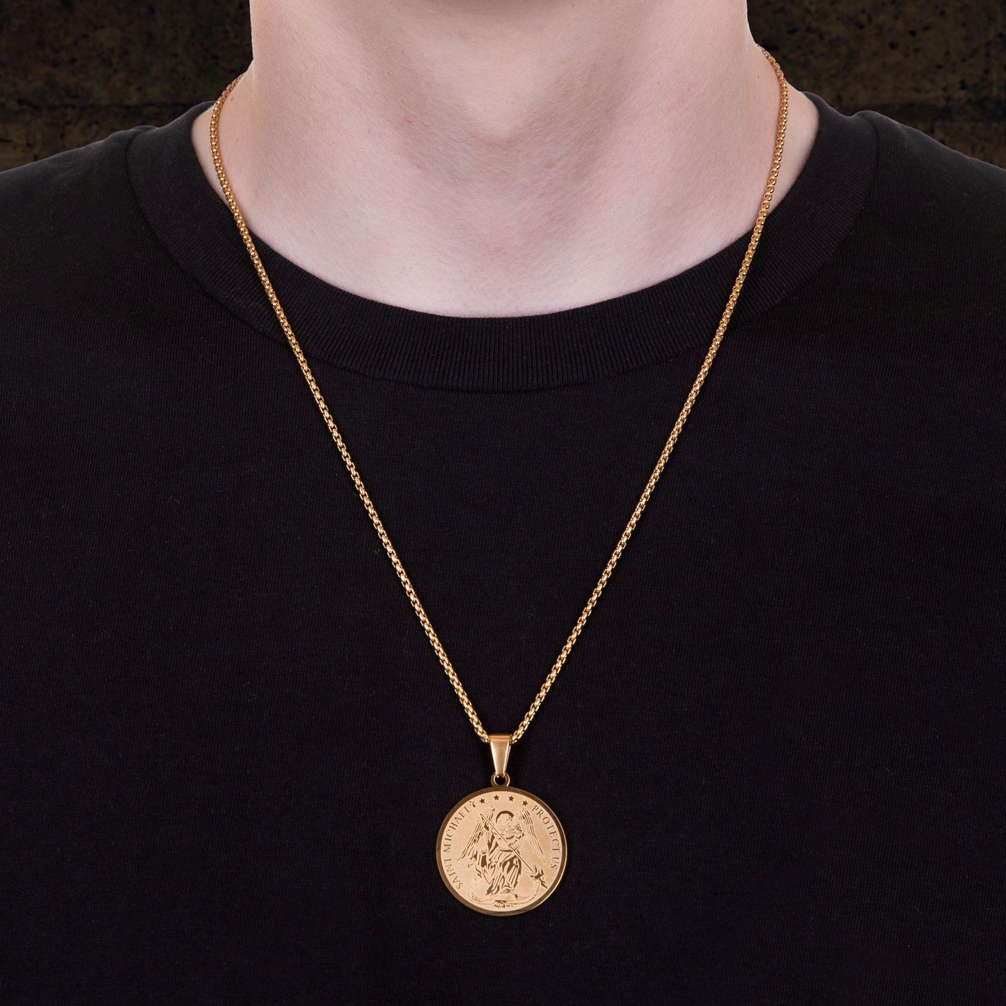 Gold St Michael