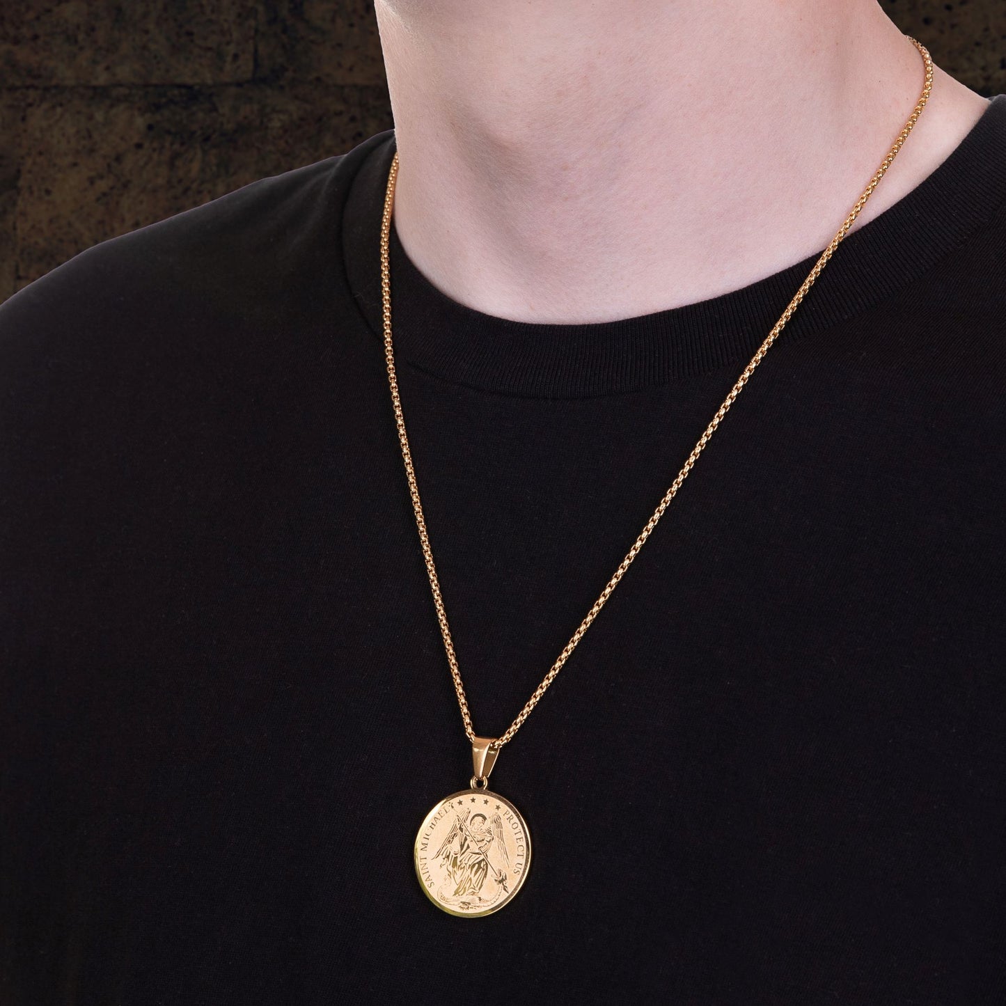 Gold St Michael