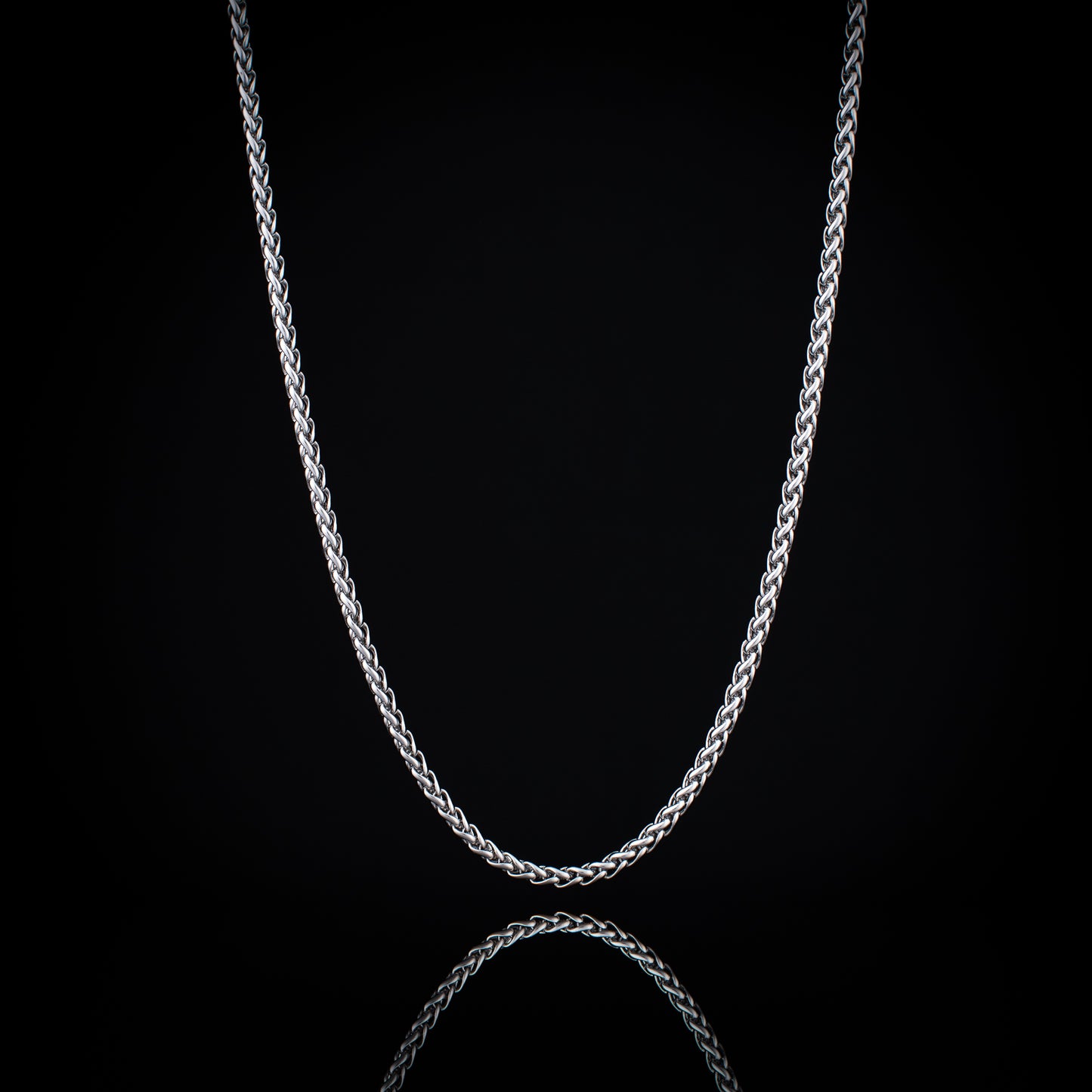 4mm Silver Wheat