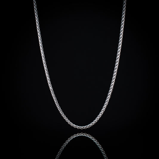 4mm Silver Wheat