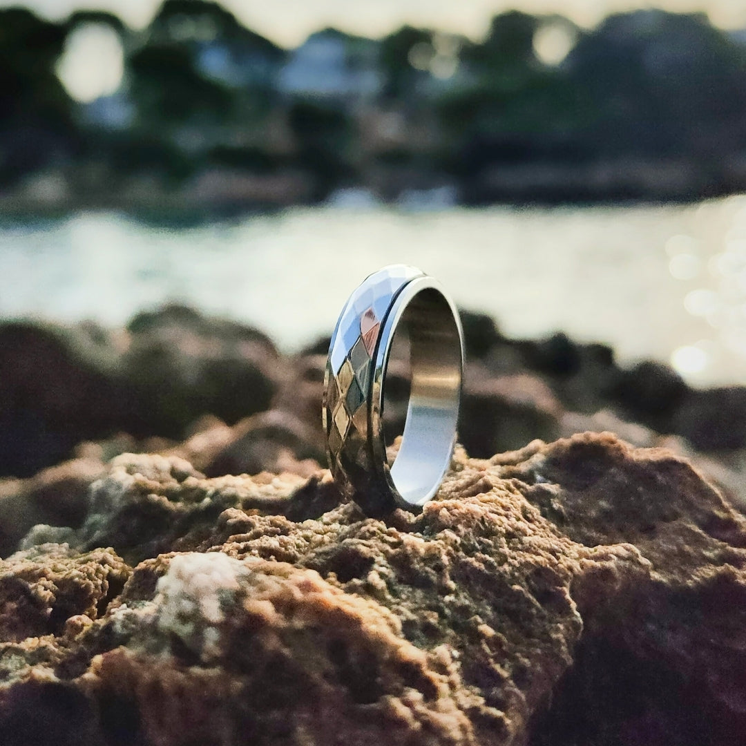 Silver Abstract