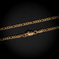 Men's Gold Figaro Chain