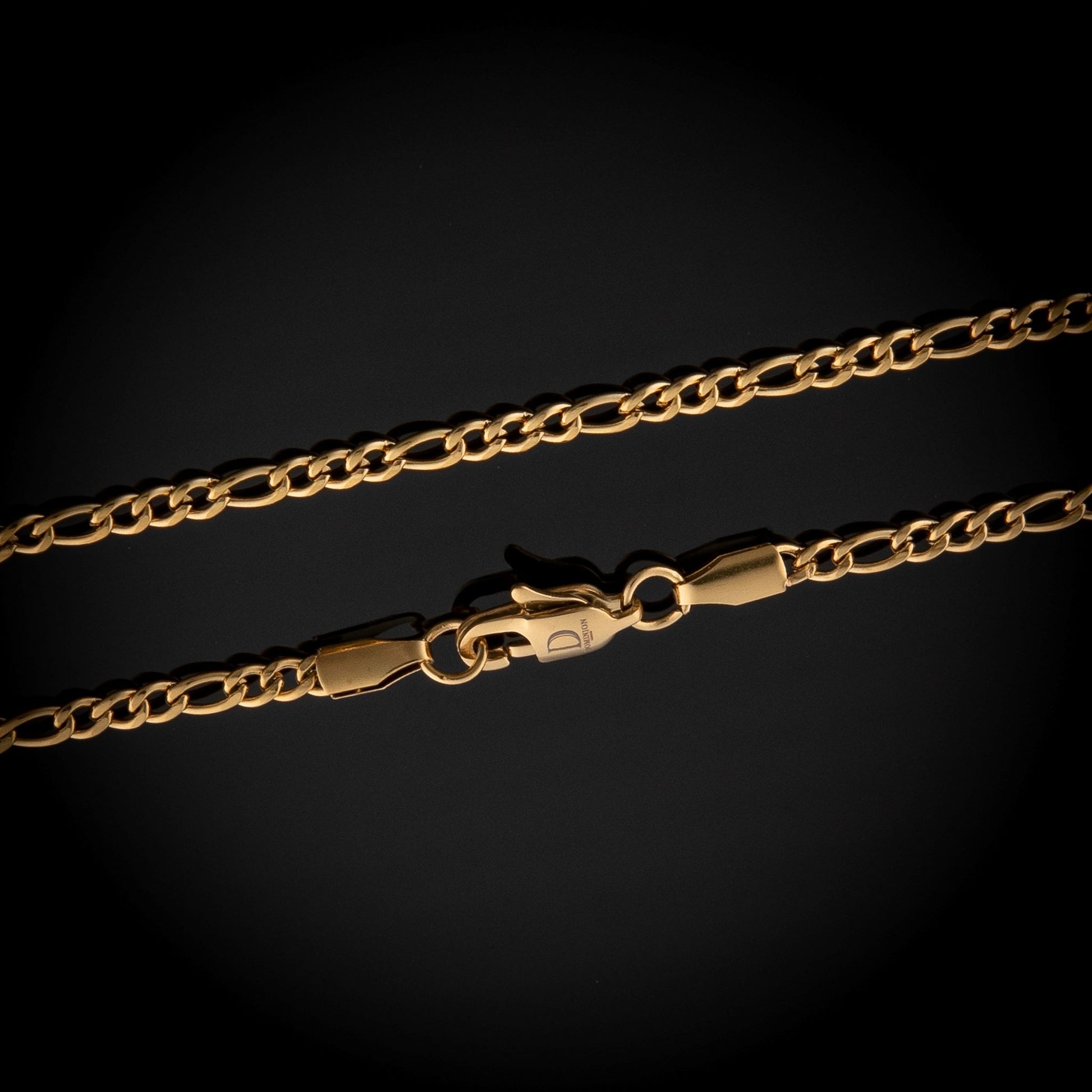 Men's Gold Figaro Chain