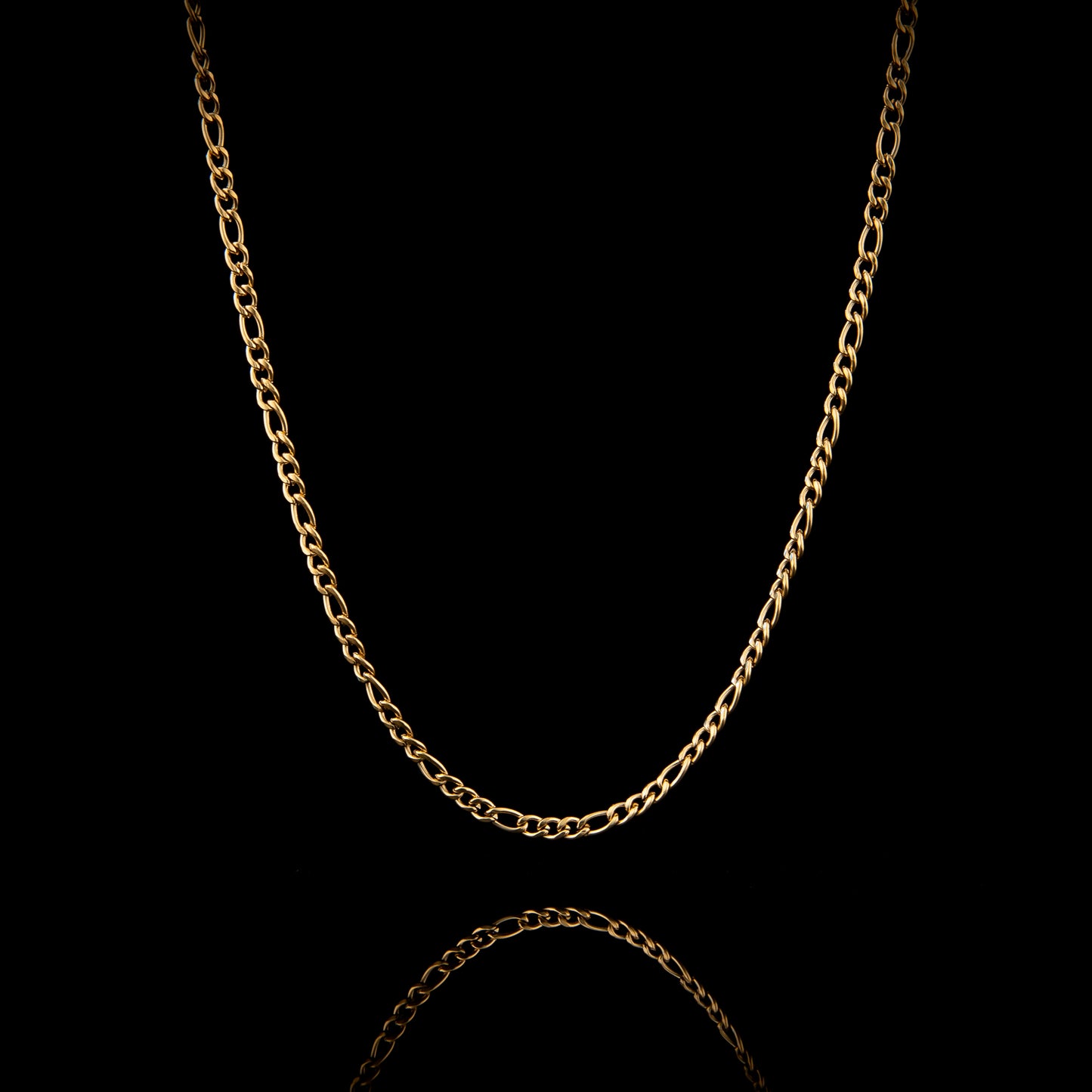 Men's Gold Figaro Chain