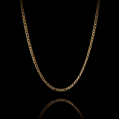 Men's Gold Figaro Chain