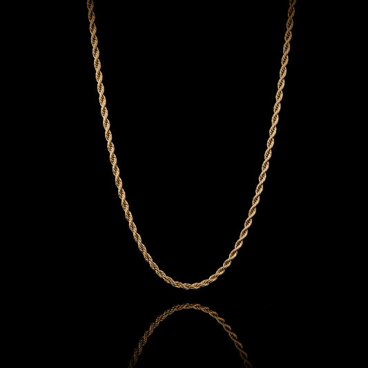 Men's Gold Rope Chain
