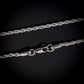 Men's Silver Rope Chain