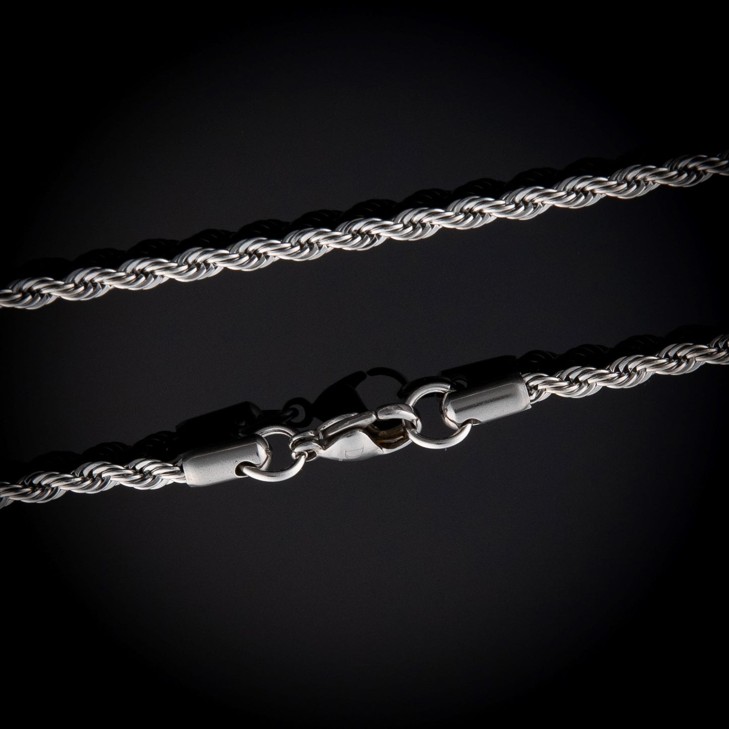 Men's Silver Rope Chain
