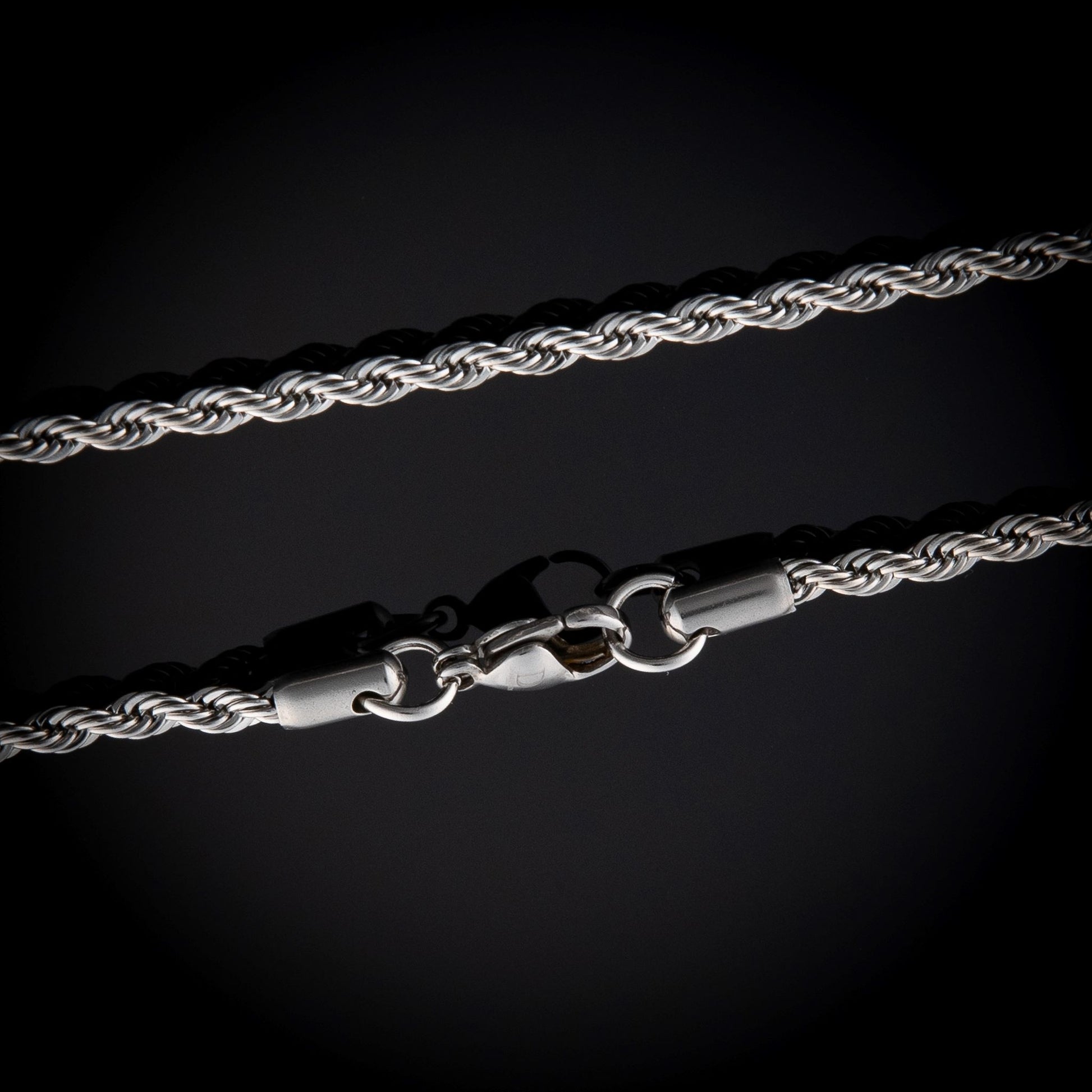 Men's Silver Rope Chain