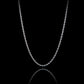 Men's Silver Rope Chain