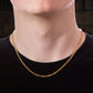 Men's Gold Figaro Chain