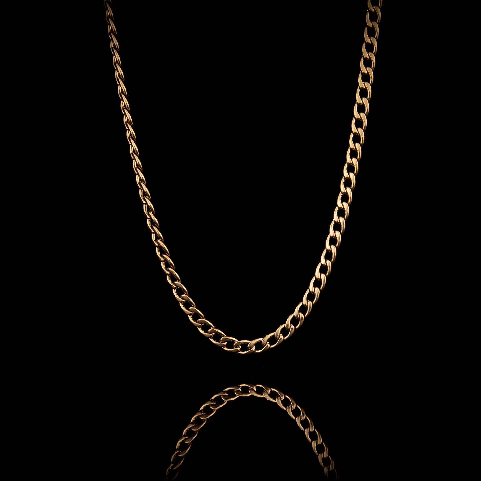 Men's Gold Curb Chain