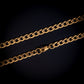 Men's Gold Curb Chain