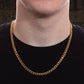 Men's Gold Curb Chain