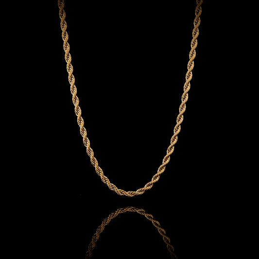 Men's Gold Rope Chain