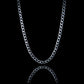 Men's Silver Curb Chain
