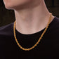 Men's Gold Rope Chain