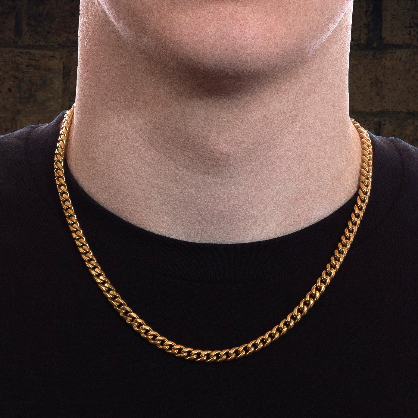 Men's Gold Cuban Chain