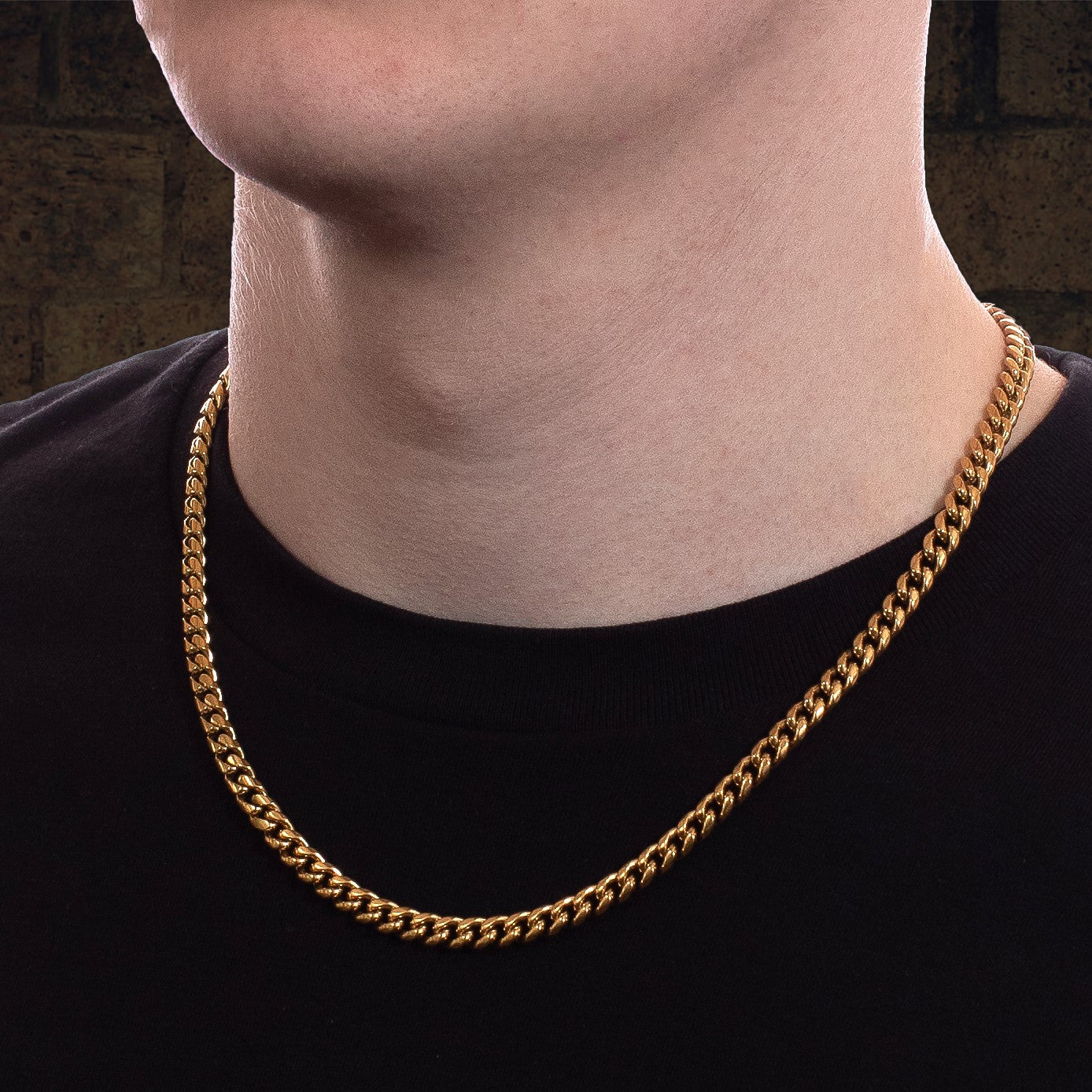 Men's Gold Cuban Chain