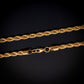 Men's Gold Rope Chain