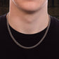 Men's Silver Cuban Chain