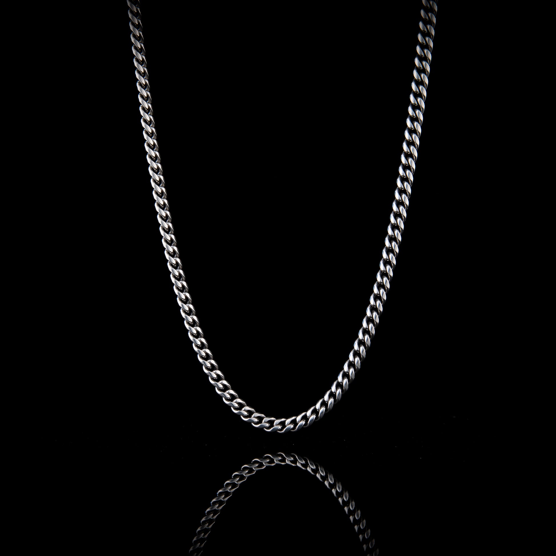 Men's Silver Cuban Chain