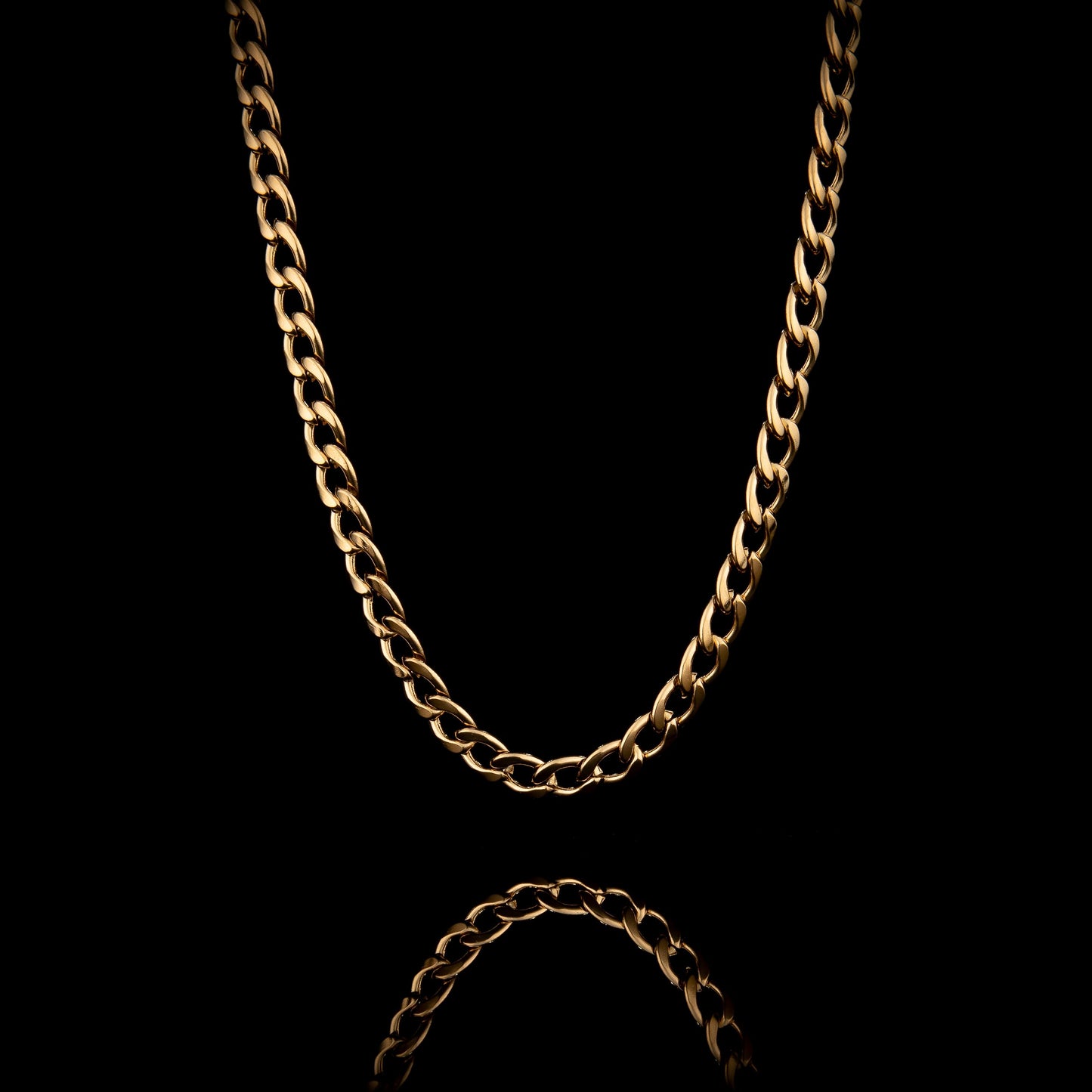 Men's Gold Curb Chain