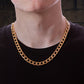 Men's Gold Curb Chain