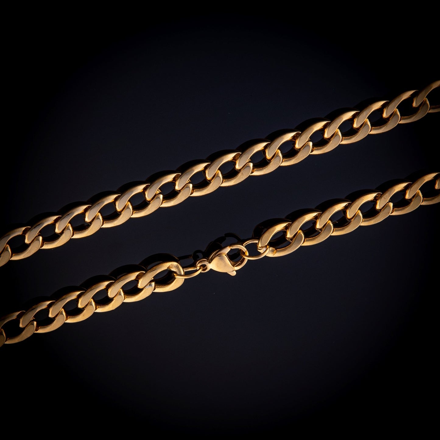 Men's Gold Curb Chain