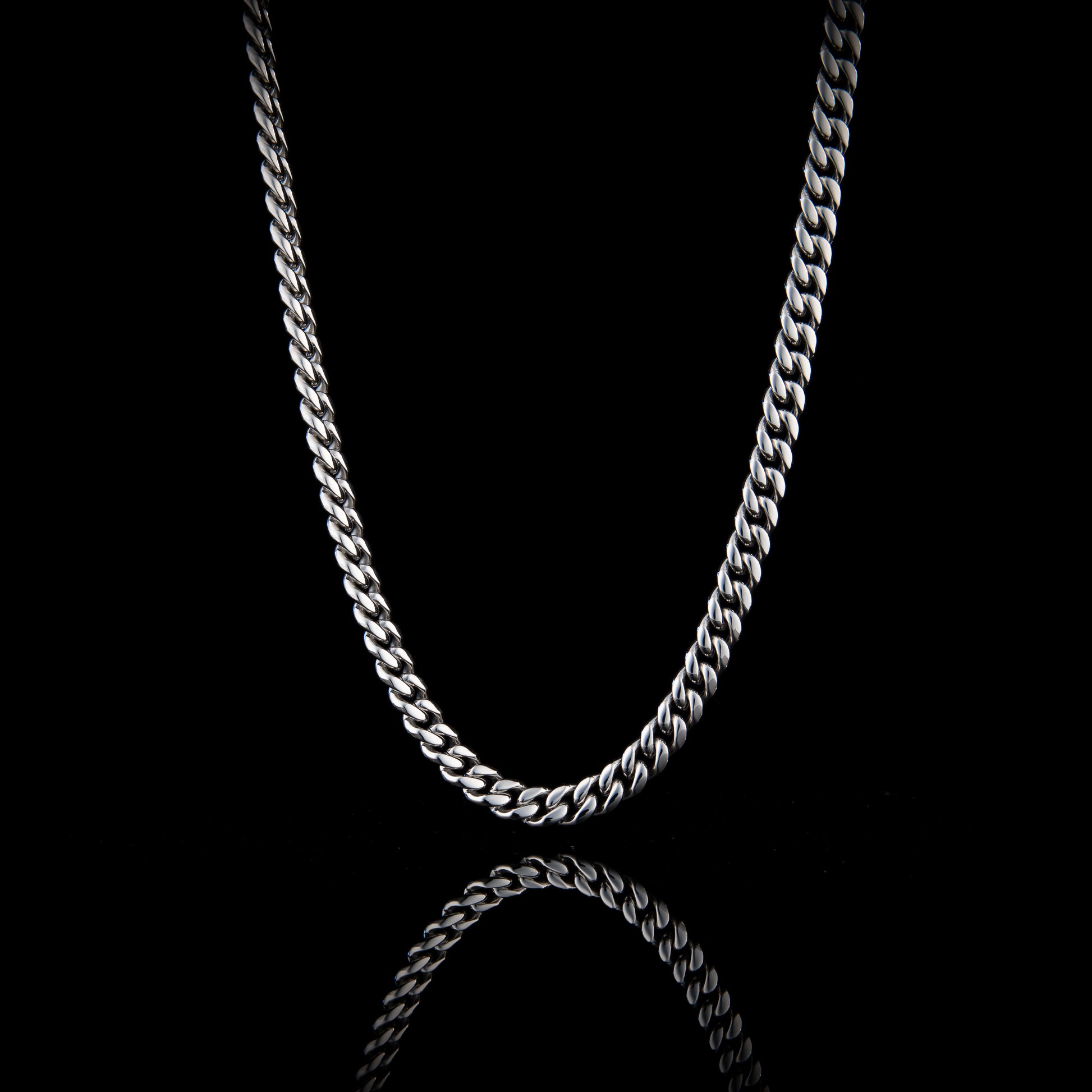 Men's Silver Cuban Chain