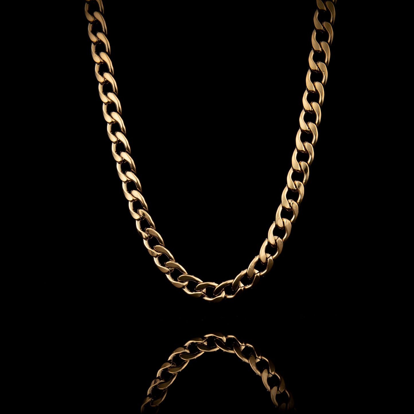 Men's Gold Curb Chain