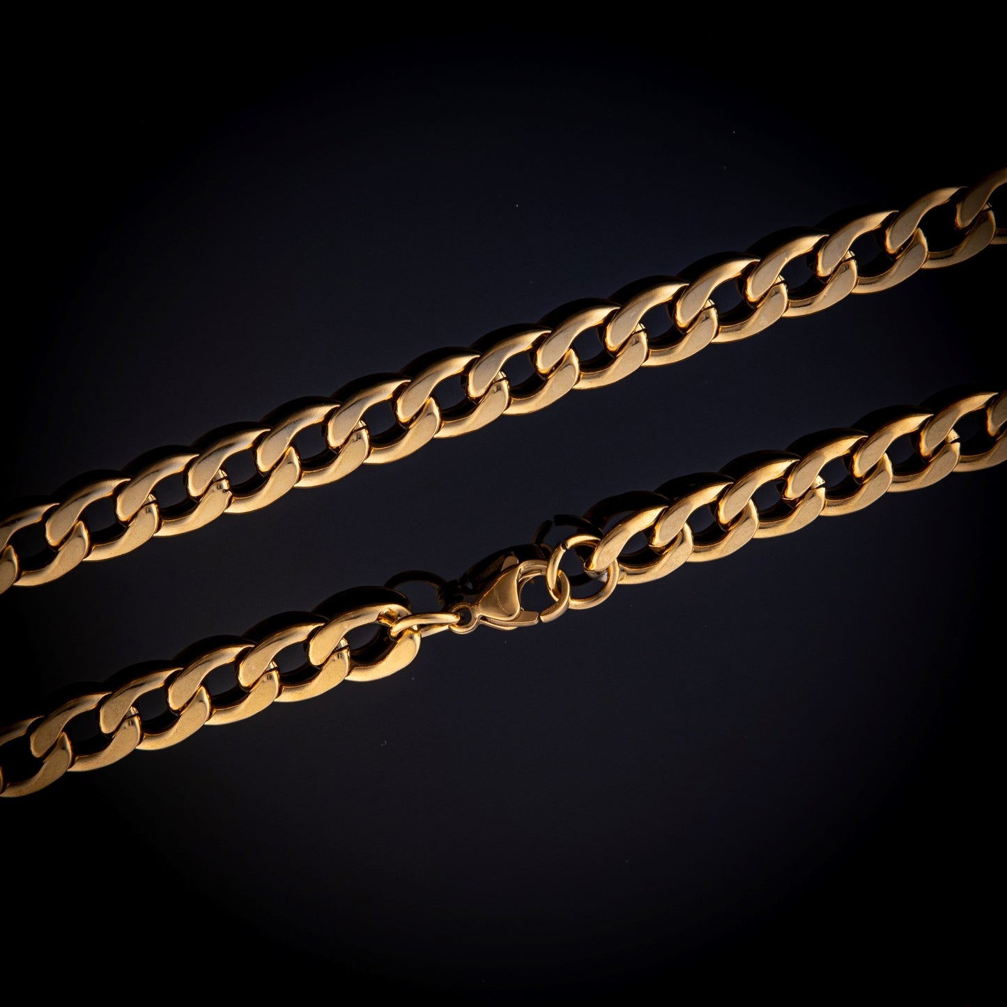 Men's Gold Curb Chain