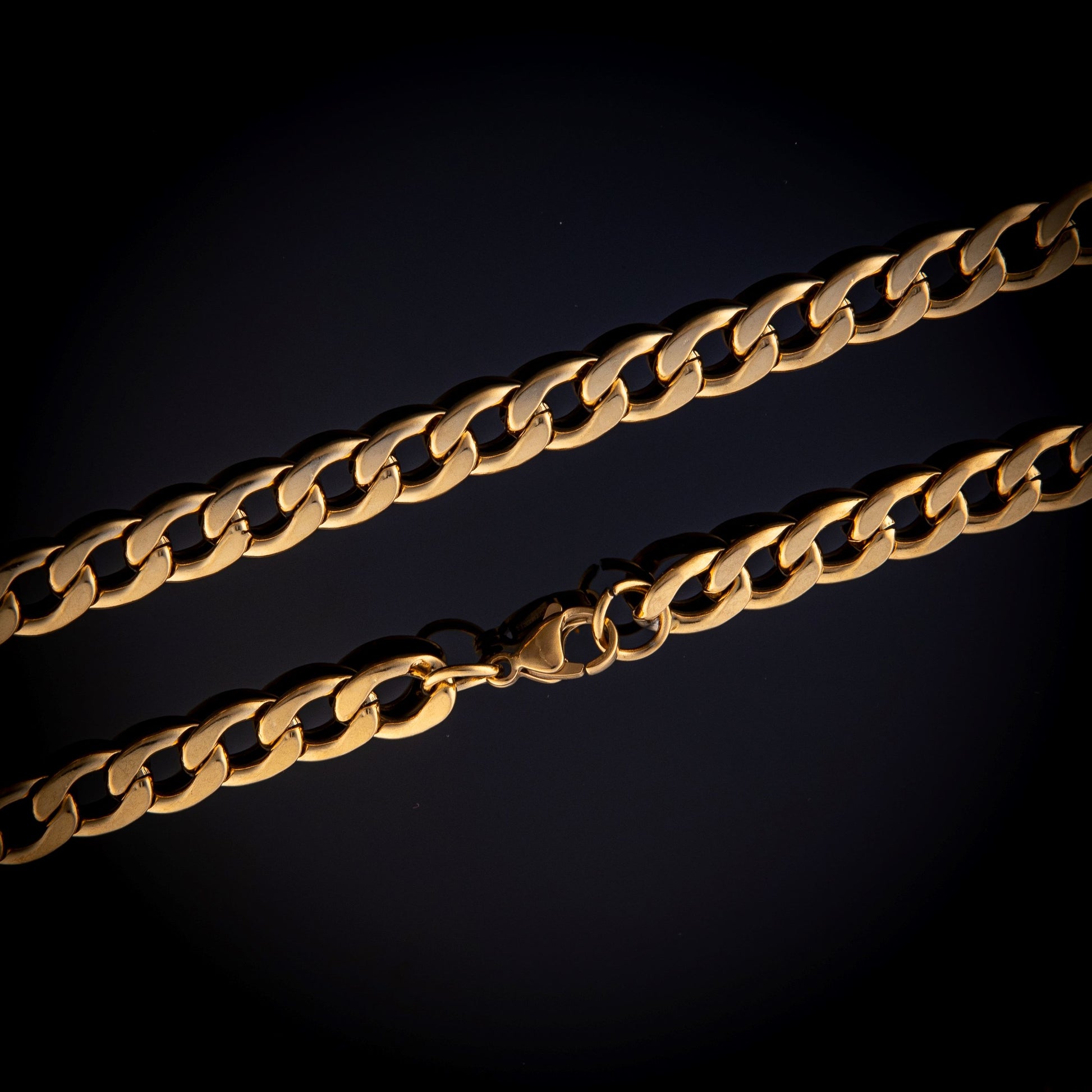 Men's Gold Curb Chain