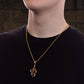 Men's Gold Serpent Pendant Chain